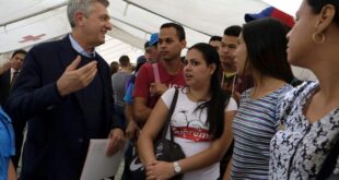 ACNUR urge «puertas abiertas» en América Latina para refugiados venezolanos